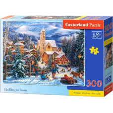 Castorland Puzzle Sledding to Town 300 elementów (215821)