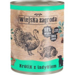 Wiejska Zagroda Wiejska Zagroda Królik z indykiem 800 g