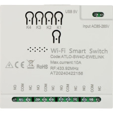 Atlo INTELIGENTNY PRZEŁĄCZNIK ATLO-SW4C-EWELINK Wi-Fi, eWeLink