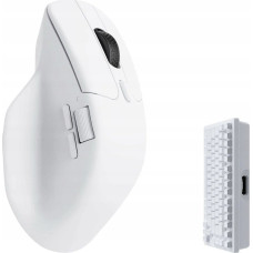 Keychron Mysz Keychron Keychron M6 Wireless (4000Hz) Baltas Belaidė Pelė (Balta)