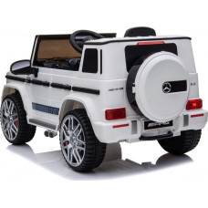 Triton Mercedes AMG G63 dla dzieci Biały + Pilot + MP3 LED + Wolny Start + EVA + Pasy