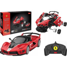 Rastar Klocki Konstrukcyjne Auto Rastar 1:18 Ferrari FXXK EVO Czerwone 88 Elementów