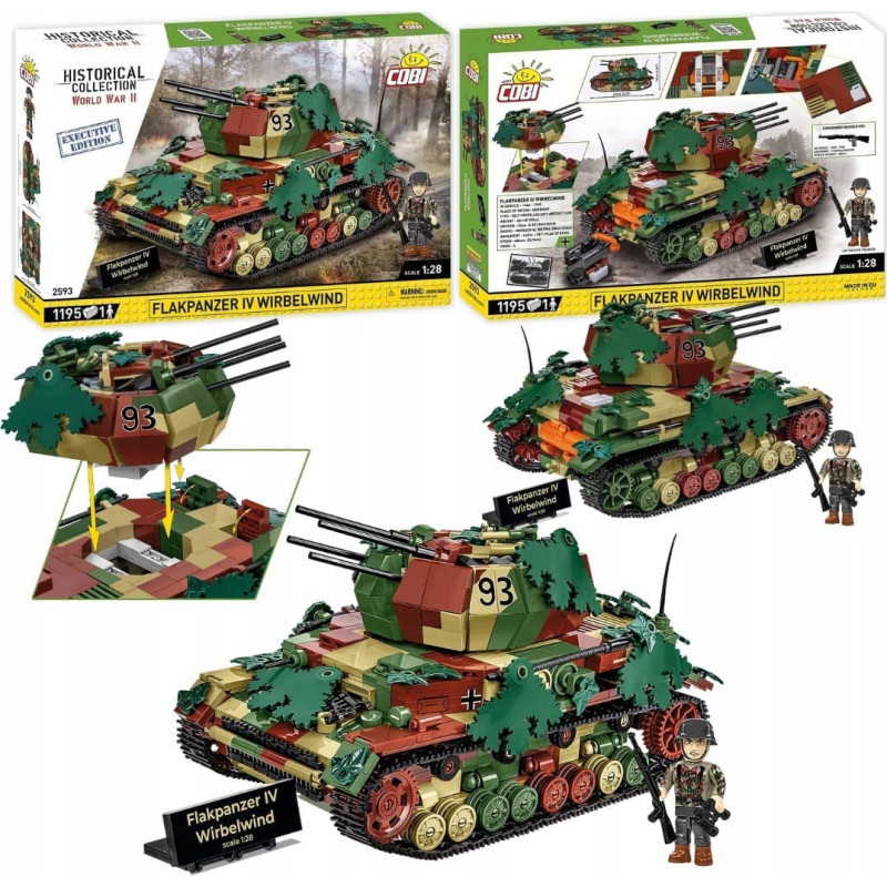 Cobi COBI 2593 Flakpanzer IV Wirbelwind - Executive Edition