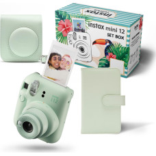 Fujifilm Aparat cyfrowy Fujifilm Fujifilm Instax Mini 12 Set Box 86 x 54 mm Zielony