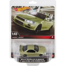 Mattel Hot Wheels Premium Nissan Skyline GT-R (BNR34)