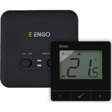 Engo Engo internetowy, bezprzewodowy regulator temperatury Wi-Fi E20i-B, czarny E20I-B