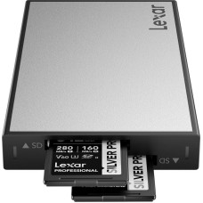 Lexar Czytnik Lexar Lexar Professional Workflow USB 3.2 Gen2 Reader, UHS-II, support Dual slot SD