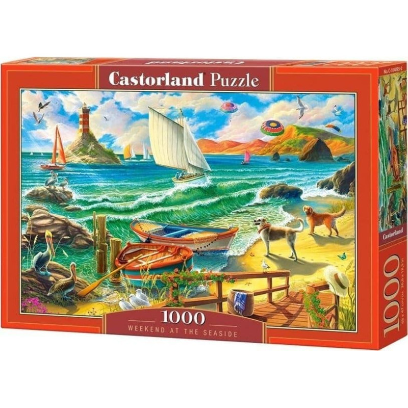 Castorland Puzzle 1000 element?w Weekend nad morzem