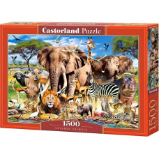 Castorland Puzzle 1500 Savanna Animals CASTOR