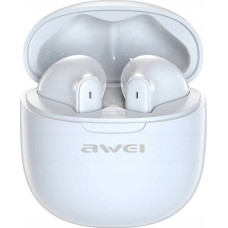 Awei Słuchawki Awei AWEI Bluetooth 5.3 T68 ENC TWS headphones + docking station white