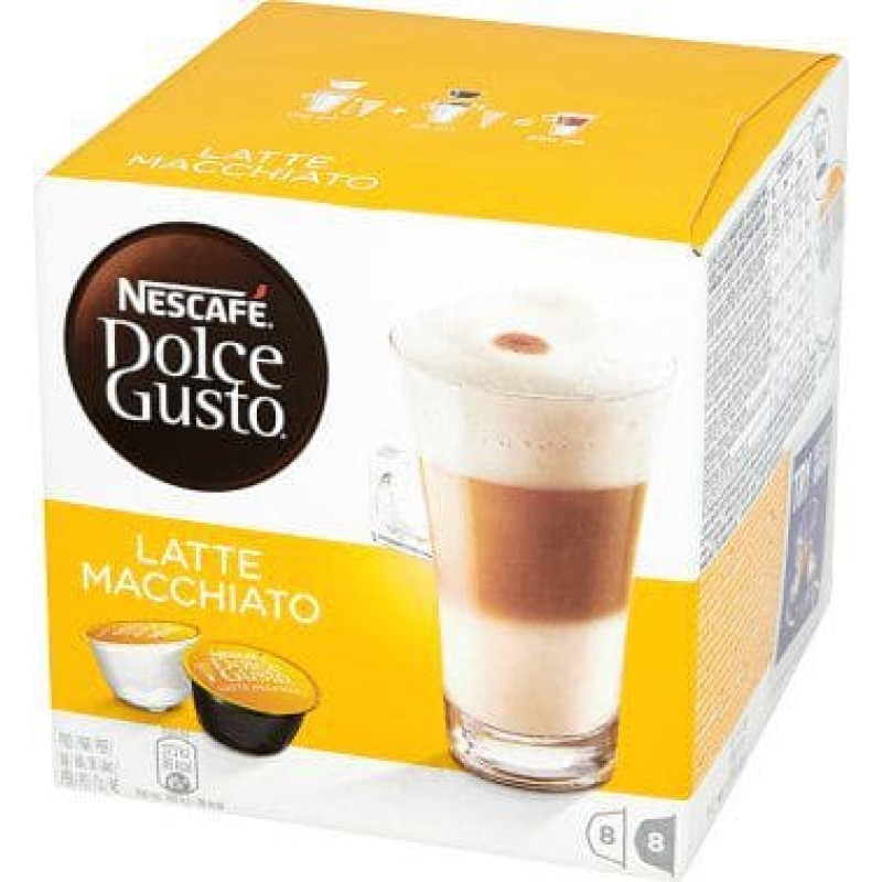 Nestle Dolce Gusto Latte Macchiato Kapsułki 8 kaw + 8 mlek