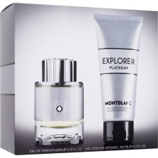 Mont Blanc SET MONT BLANC Explorer Platinium EDP spray 60ml + SHOWER GEL 100ml