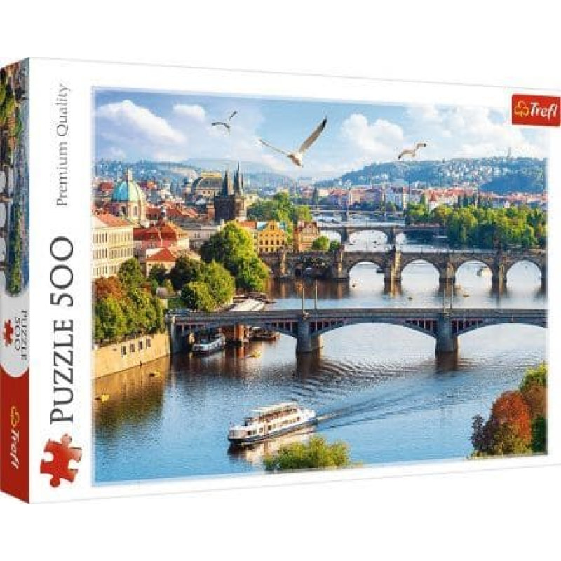 Trefl Puzzle 500 elementów Praga, Czechy