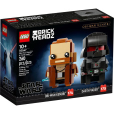 Lego BrickHeadz Obi-Wan Kenobi i Darth Vader (40547)