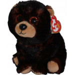 MGA Beanie Babies brązowo czarny niedźwiedź Kodi 15cm