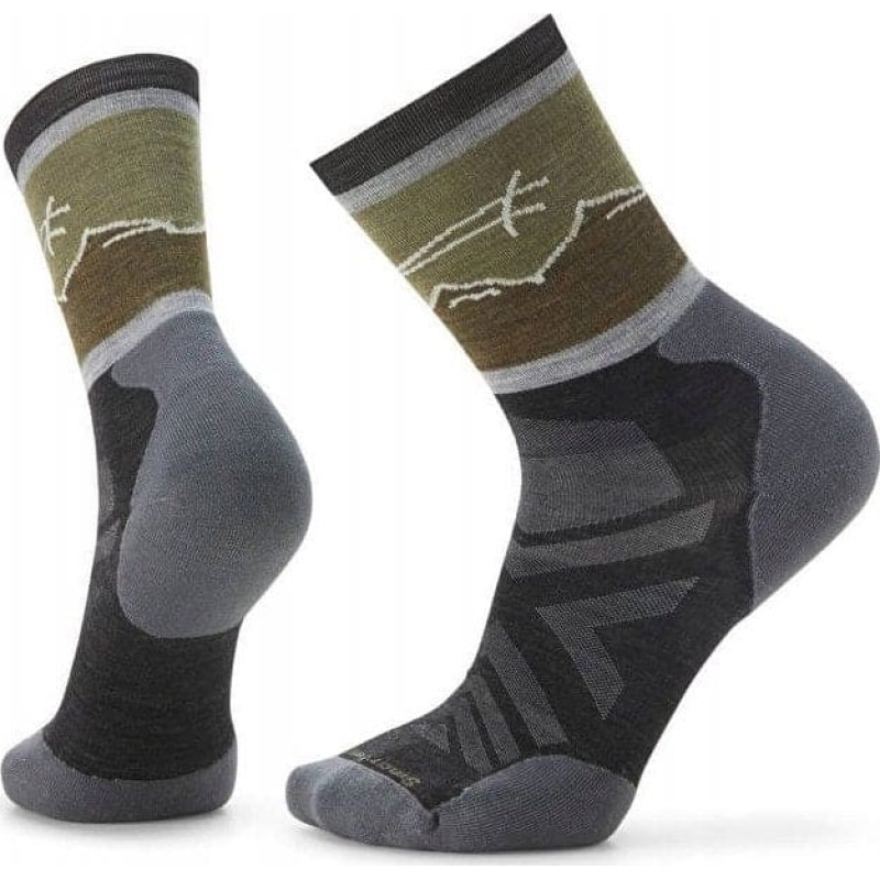 Smartwool U'S Athlete Edition Approach Crew Socks, 003, M