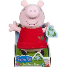 Tm Toys Maskotka Świnka Peppa czerwona sukienka 20cm Eko plusz 07356