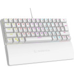 Rampage Klawiatura Rampage Plower K60 RMP Blue Switch (PLOWERK60-WHITE)