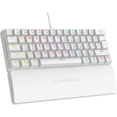 Rampage Klawiatura Rampage Plower K60 RMP Blue Switch (PLOWERK60-WHITE)