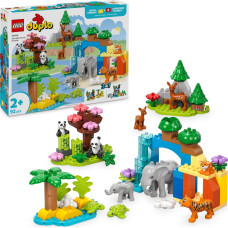 Lego Duplo Rodziny dzikich zwierząt 3 w 1 (10446)