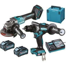 Makita Zestaw elektronarzędzi Makita MAKITA ZESTAW COMBO 40Vmax XGT (GA005G+DF001G) 2x4,0Ah MAKPAC DK0124G201 MDK0124G201