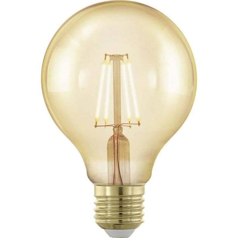 Eglo E27 G80 globe bulb with warm white light - 2200 K