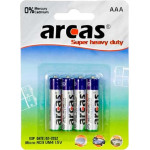 Arcas Bateria Super Heavy Duty AAA / R03 4 szt.