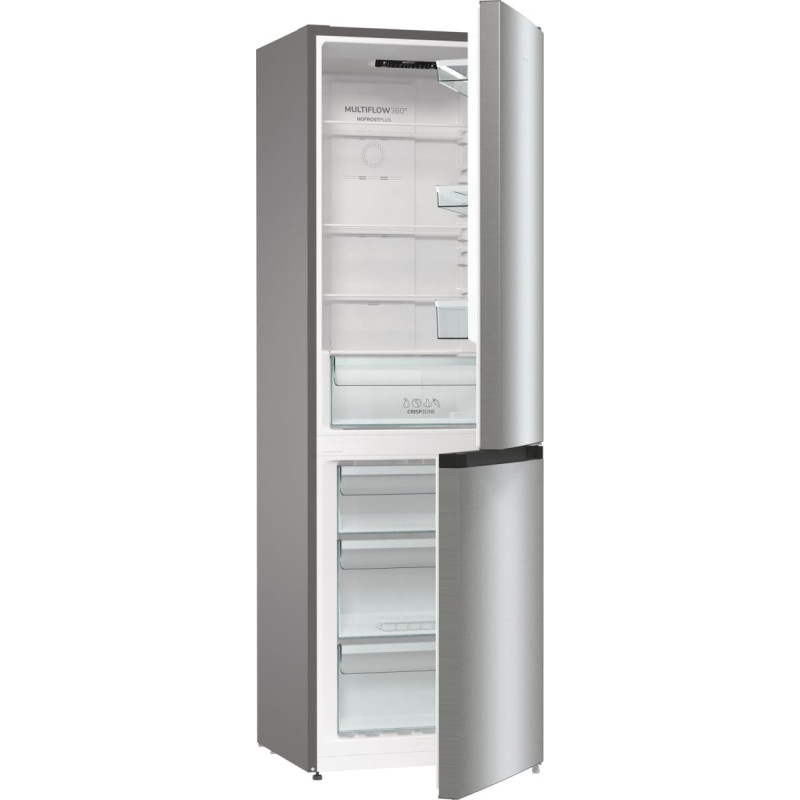 Gorenje NRK61CS2XL4 lodówko-zamrażarka Wolnostojący 300 l C Szary