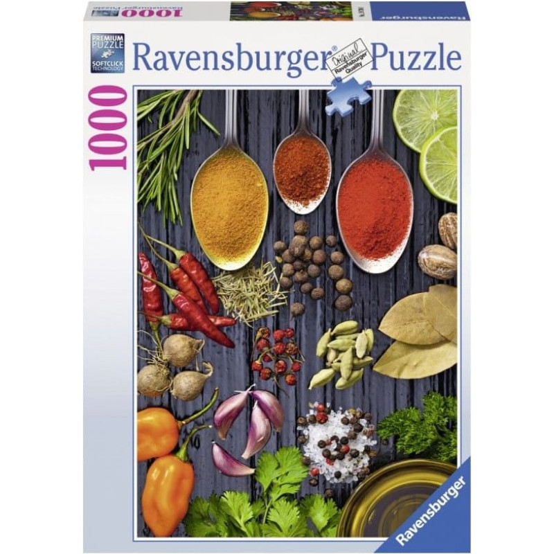 Ravensburger Puzzle 1000 elementów. Zioła i przyprawy (GXP-632841)