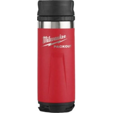 Milwaukee PACKOUT THERMAL BOTTLE 532ml RED WITH LID