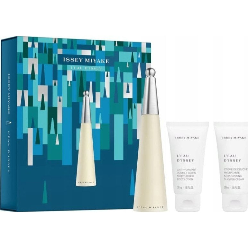 Issey Miyake SET ISSEY MIYAKE L'Eau d'Issey EDT spray 50ml + BODY LOTION 50ml + SHOWER CREAM 50ml