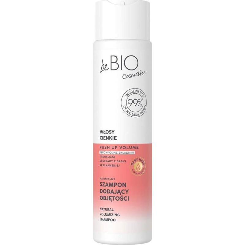 Bebio Baby Hair Complex naturalny szampon dodający objętości do włosów cienkich 300ml