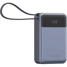 Canyon power bank OnPower 600 built-in cable 20000 mAh PD65W Dark Grey