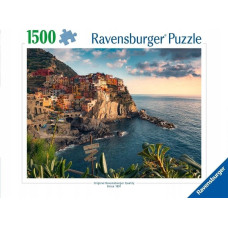 Ravensburger ML Ravensburger Polska Puzzle 1500 elementów Widok na Cinque Terre