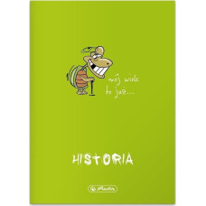 Herlitz Zeszyt A5/60K kratka Eco PP Historia (5szt)