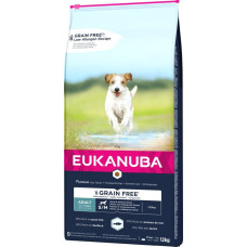 Eukanuba EUKANUBA Adult small/medium Grain Free ryba oceaniczna pies 12Kg