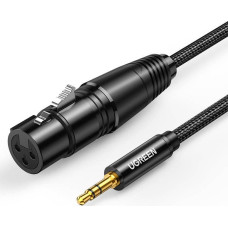 Ugreen Kabel Ugreen Jack 3.5mm - XLR 1m czarny (20763)