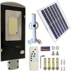 Extralink | Latarnia ogrodowa | lampa solarna na słup mocna 200W panel uliczna 247LED