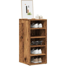 Vidaxl Szafki na buty, 2 szt., stare drewno, 32x35x70cm, płyta wiórowa Lumarko! Lumarko!