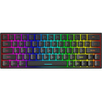 Marvo SHOGO 63W, klawiatura US, Tri-mode, mechaniczna, RGB