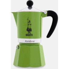 Bialetti Rainbow Moka pot Black, Green