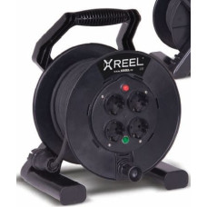 PCE Przedłużacz bębnowy Xreel 4 gniazda 3 x 1,5mm IP20 25m (92501T48143)