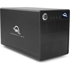 OWC ThunderBay 4 mini (schwarz, Professional Grade 4-Drive HDD/SSD Thunderbolt 3 Enclosure)