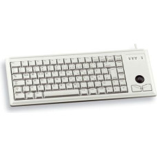 Cherry Slim Line G84-4400 (grau, US-Layout, integr. Trackball)