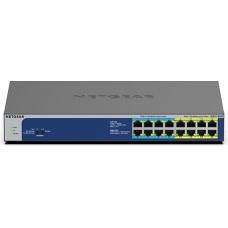 Netgear GS516UP Unmanaged Gigabit Ethernet (10/100/1000) Power over Ethernet (PoE) Grey