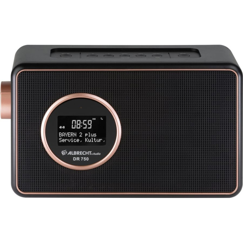 Albrecht Radio Albrecht Albrecht DR 750 Digitalradio, DAB+/UKW, Bluetooth, Akku, schwarz