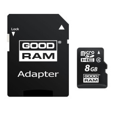 Goodram M40A memory card 8 GB MicroSDHC Class 4 UHS-I