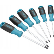 Hazet Schraubendreher-Satz 811T/6 TORX, 6-teilig (blau/schwarz, Rutschfester HAZET-3-Komponenten-Griff)