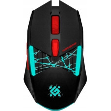 Defender Mysz Defender Mysz bezprzewodowa Defender HORRODINE GM-237 optyczna 3200dpi czarna RGB AKUMULATOR 6 przycisków Gaming