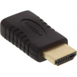 Inline Adapter AV InLine HDMI - HDMI czarny (17691G)